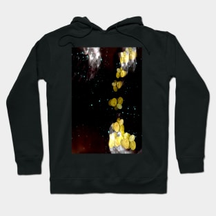 Caesar's Roman Coins drop from the night sky Hoodie